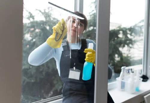 Nettoyage de vitres intérieures et extérieures à Saint-Léger-Vauban